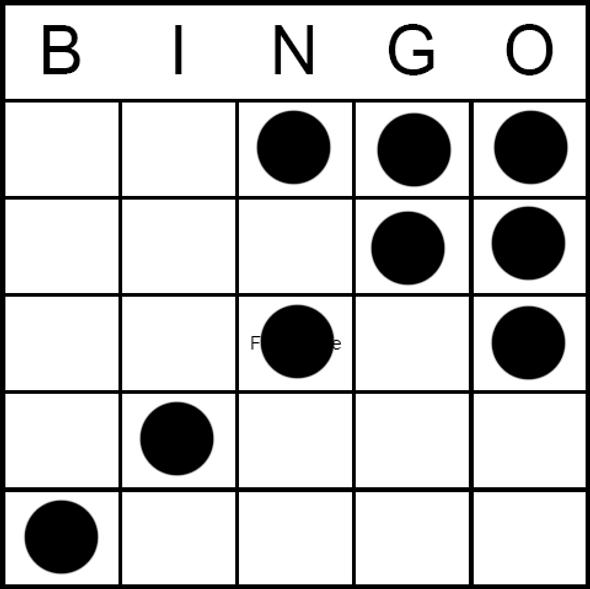 Bingo Game Pattern - Crazy Arrow