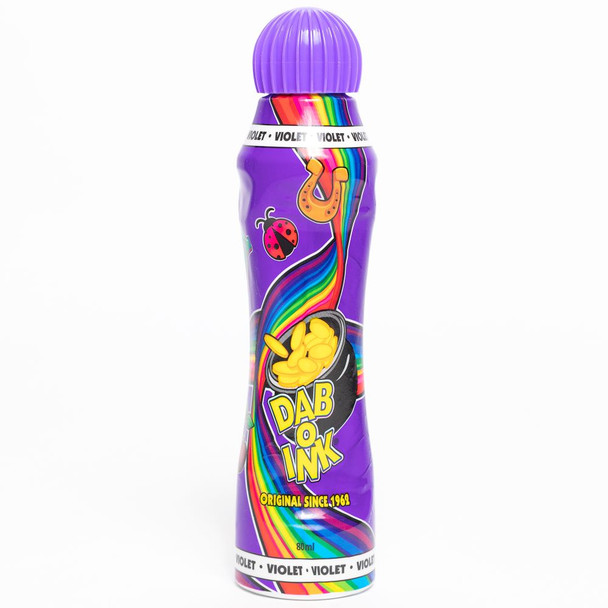 Dab-O-Ink Bingo Dauber - Violet - 3 ounce size - One Bingo Ink Marker