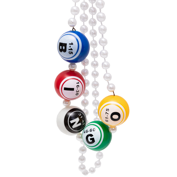 Lucky Bingo Ball Necklace