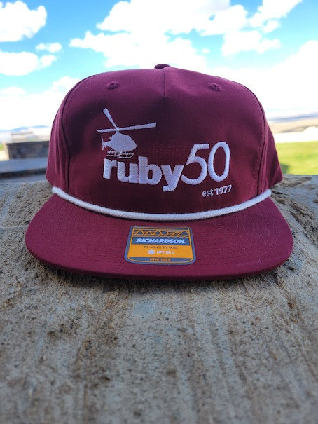 Cardinal & White Umpqua Snapback 50th Anniversary Cap