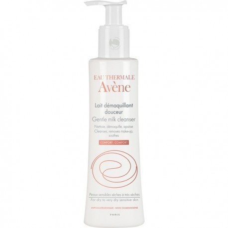 Avene leche limpiadora suavizante