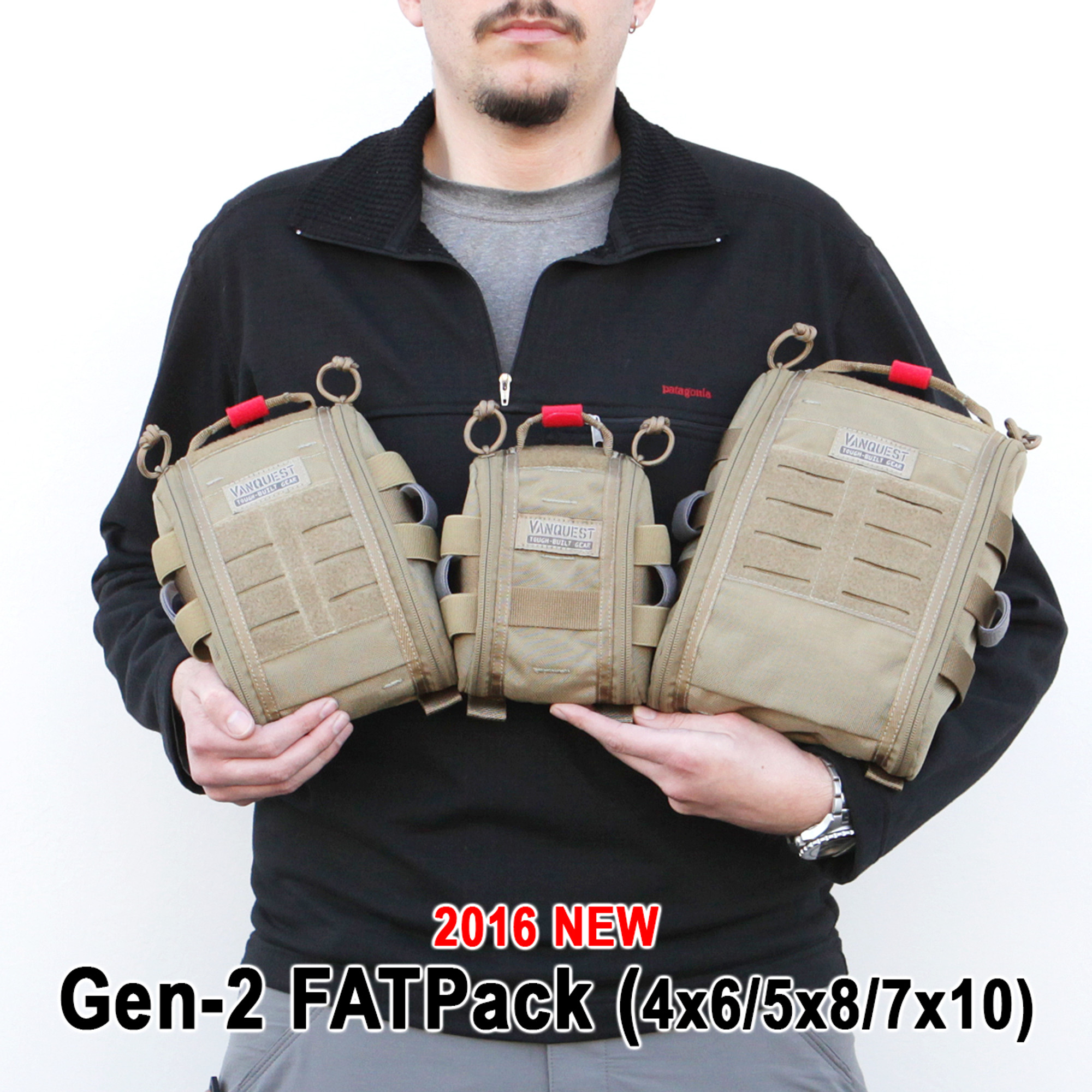 FATPack 5X8 Gen 2 First Aid Trauma Pack Vanquest Gear