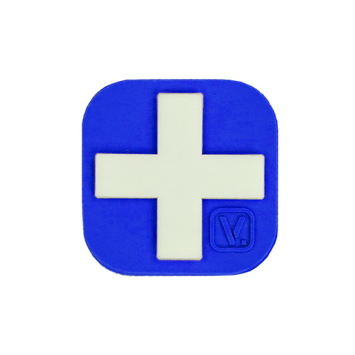 Medical Cross 1 x 1 Super-Lumen Glow-In-The-Dark Patch