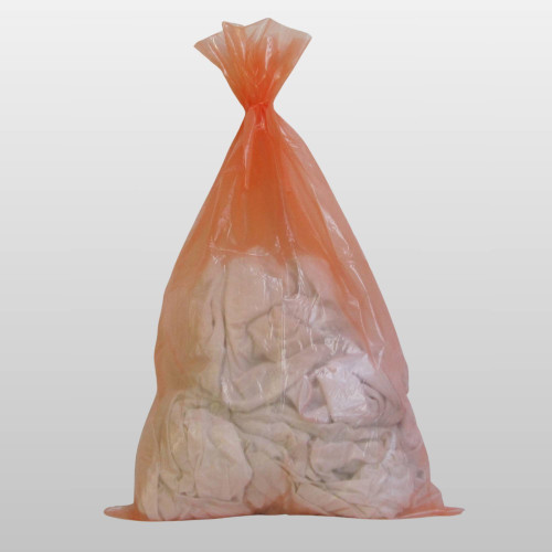 20"x33" - 1.6 Mil - Orange - Hot Water Soluble Laundry Bags - Mop, sling, laundry