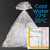 36"x39" - Cold Water Soluble Laundry Bags - Fits 40 gallon can and up to 25" hamper