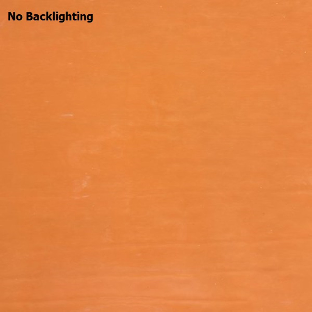 Pumpkin Orange Opalescent (42X) - 12" x 12" Sheet