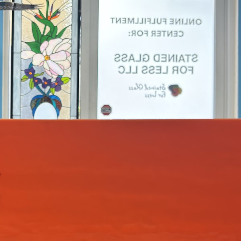 Pumpkin Orange Opalescent (42X-8) - 8" x 12" Sheet