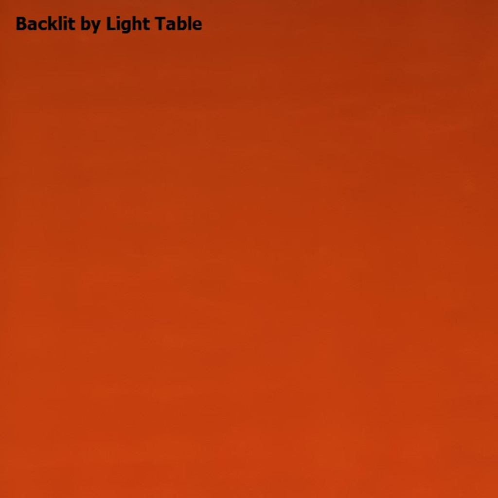 Pumpkin Orange Opalescent (42X) - 6" x 12" Sheet