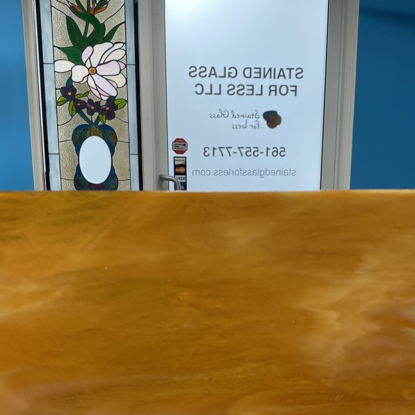 Dark Gold Amber Wispy