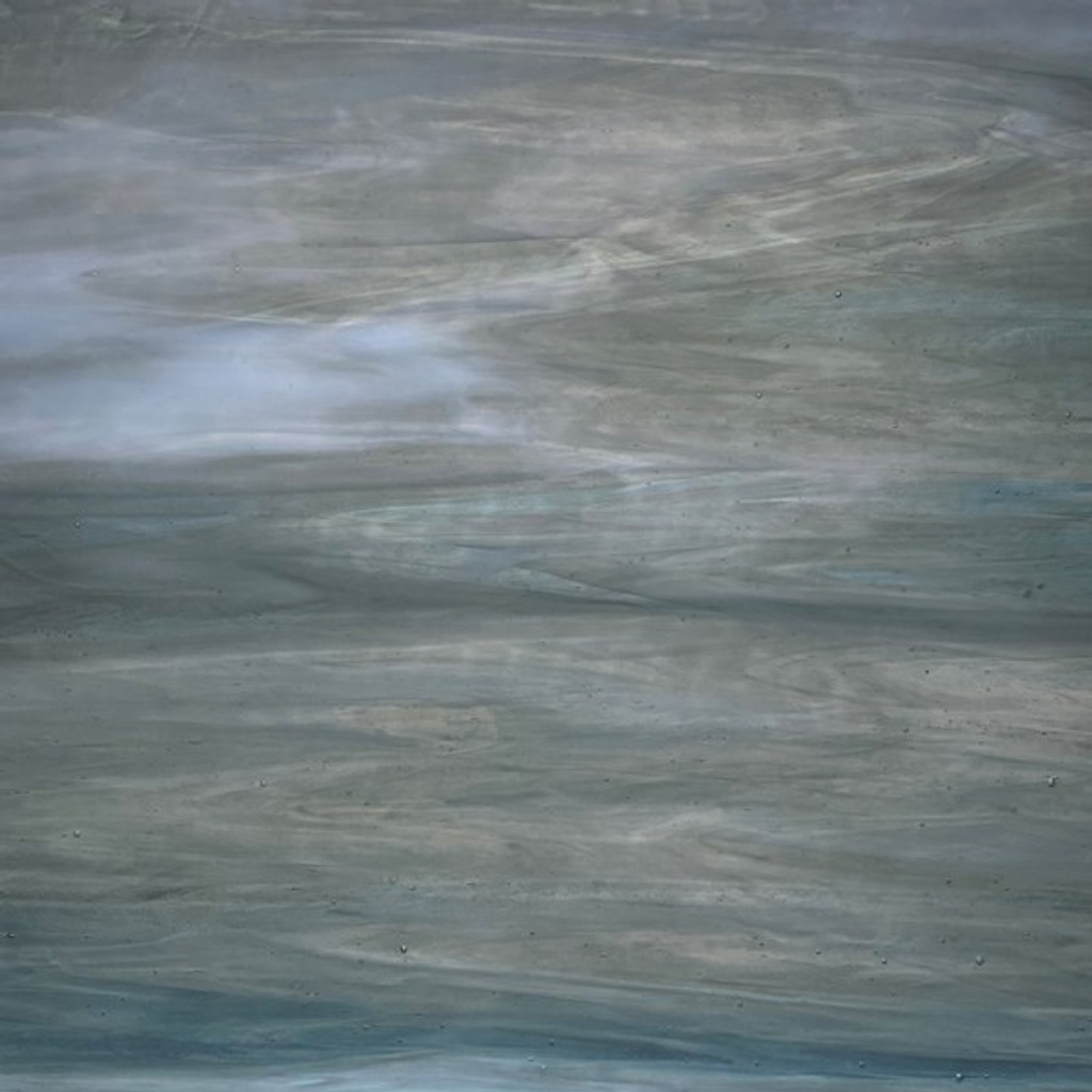 Medium Gray & White Wispy (566L) - 12" x 12" Sheet