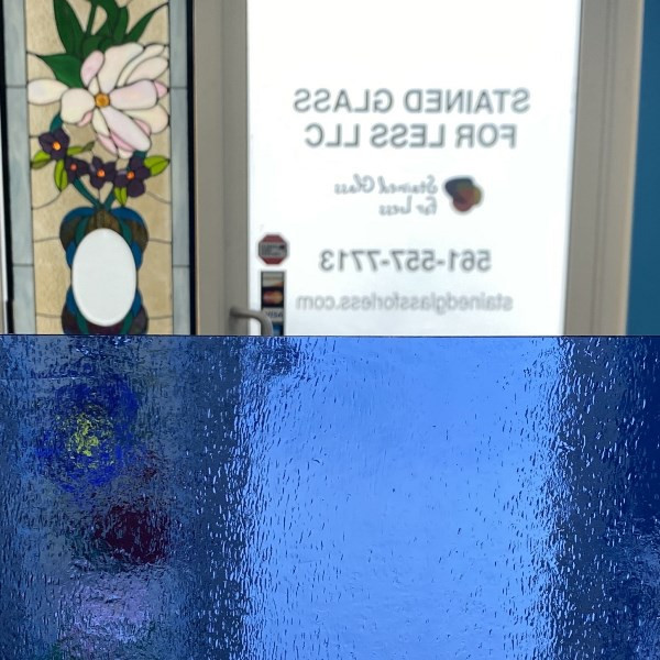 Sapphire Blue Transparent COE 96 (96-16) | Stained Glass For Less