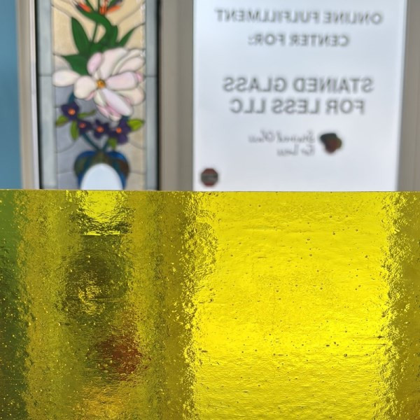 Yellow Transparent COE 96 (96-59-6) | Stained Glass For Less