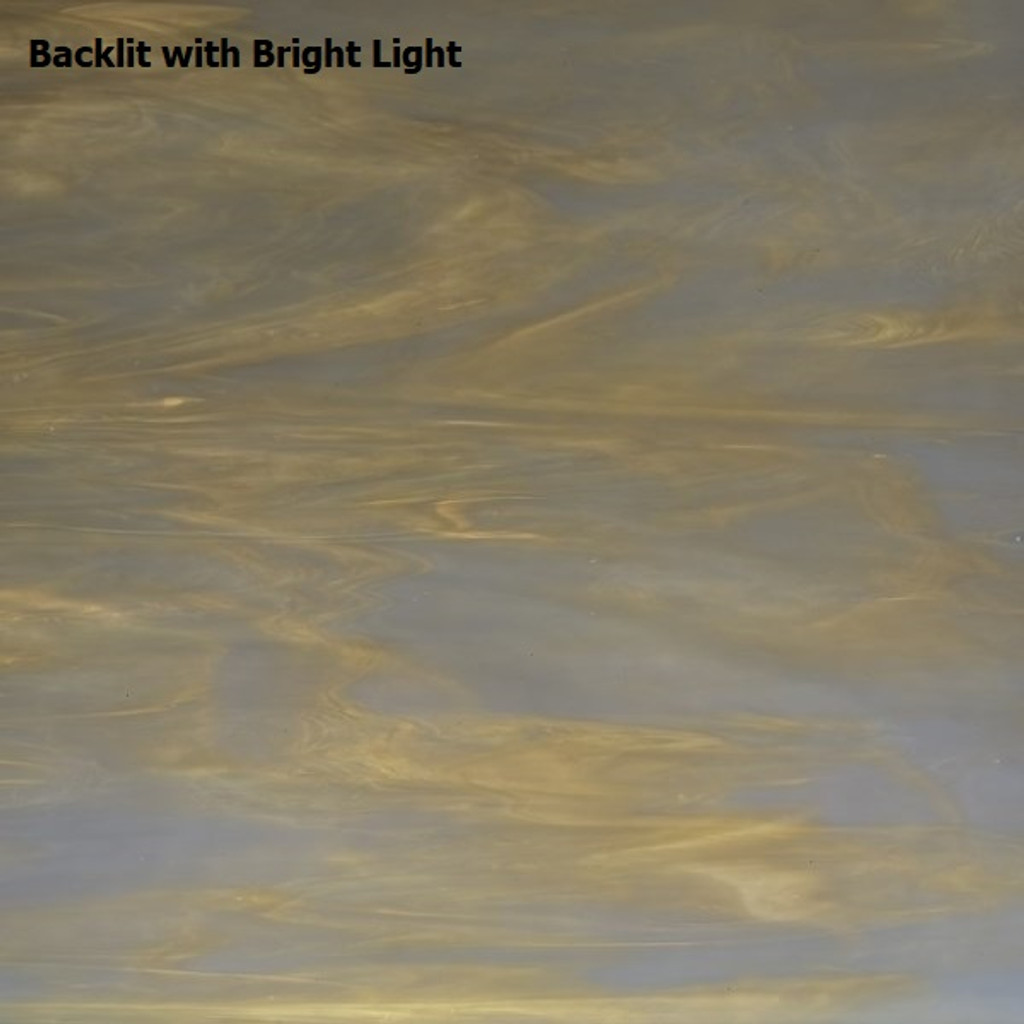 Honey Amber & White Opal (96-54) - 12" x 12" Sheet