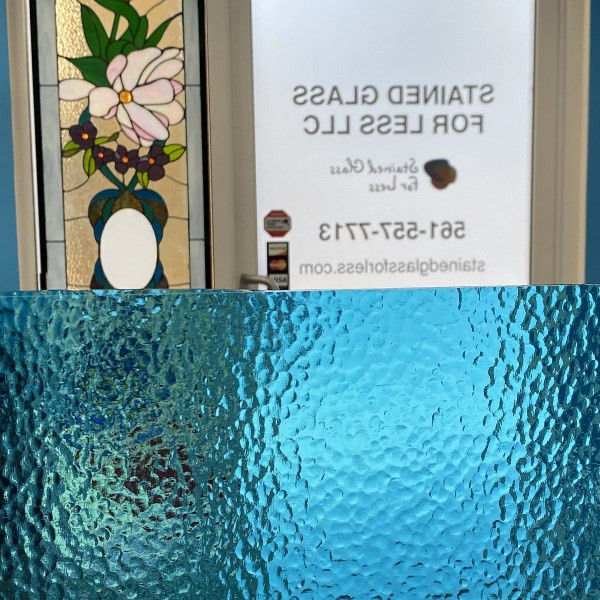 Sky Blue Transparent Classic (158CC) | Stained Glass For Less