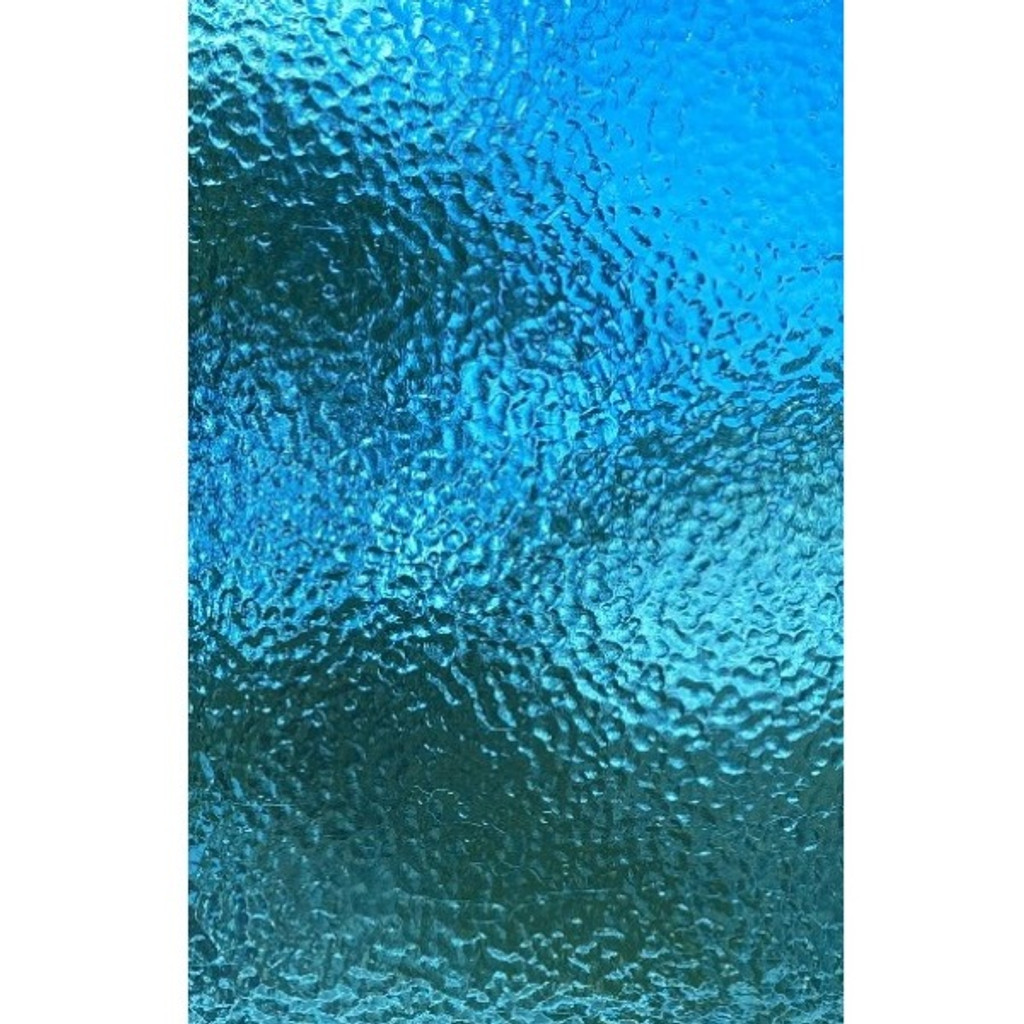 blue clear glass texture
