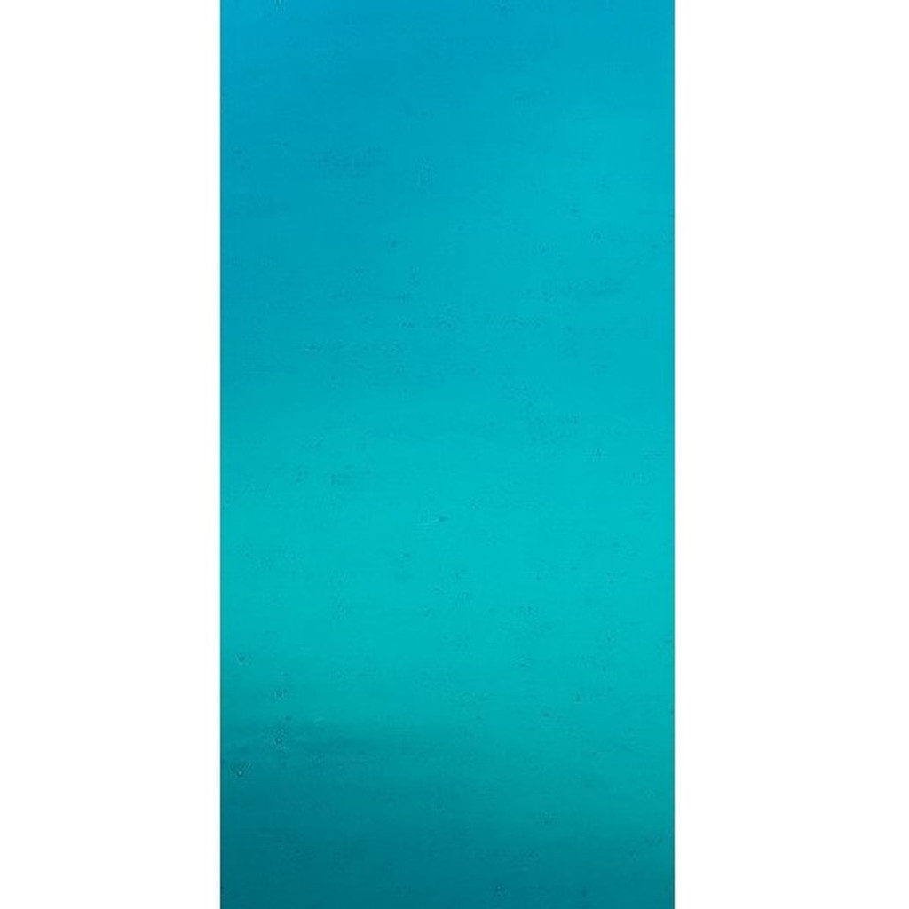 Turquoise Blue Transparent (AGC-110-6) - 6" x 12" Sheet