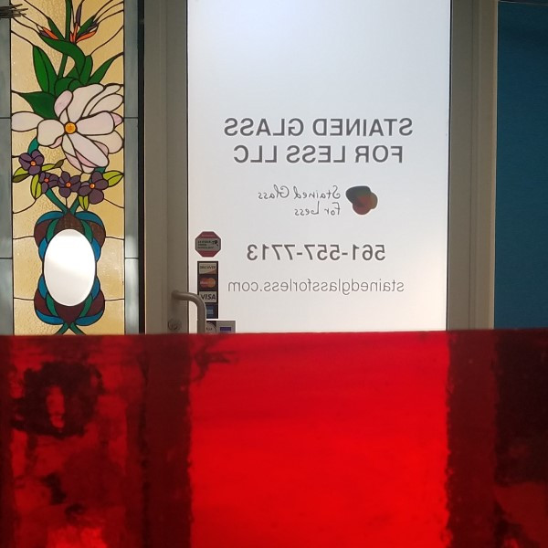 Cherry Red Transparent (AGC-201-6) | Stained Glass For Less