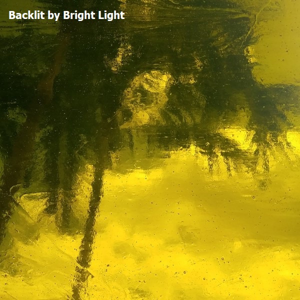 Yellow Transparent (AGC-202-6) | Stained Glass For Less