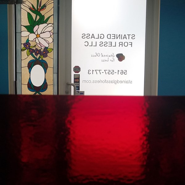 Red Transparent (96-52-6) | Stained Glass For Less