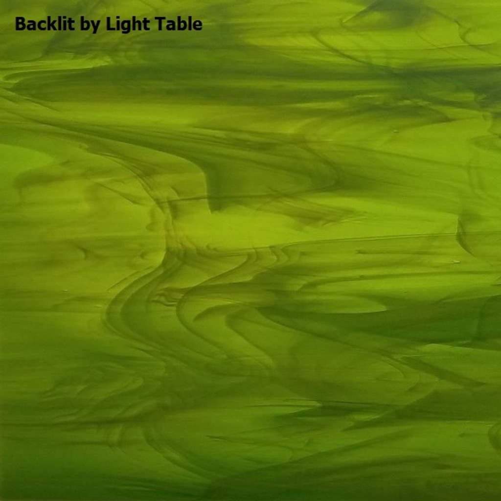 Moss Green Stained Glass