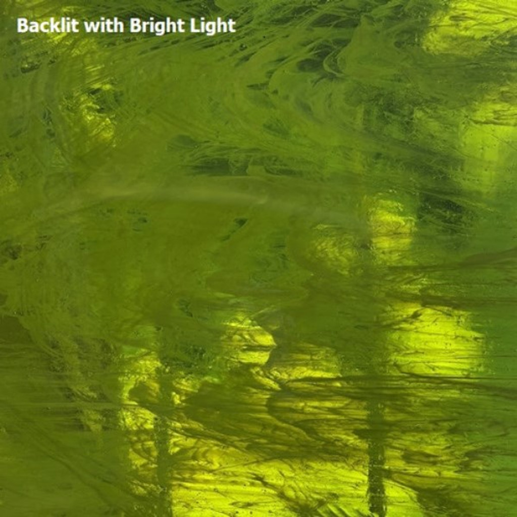 Moss Green & White Wispy (AGC-239-6) - 6" x 12" Sheet