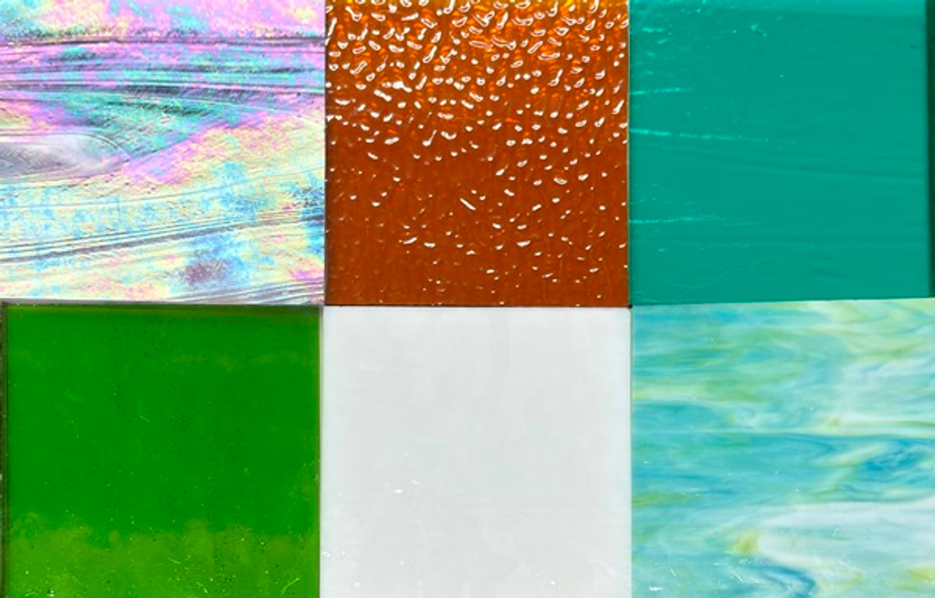 Assorted 6" x 6" Hobby Glass Pack (666427)