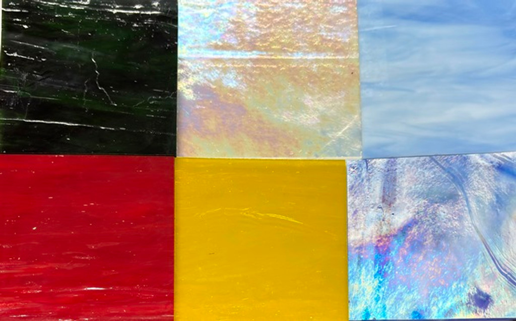 Assorted 6" x 6" Hobby Glass Pack (666430)