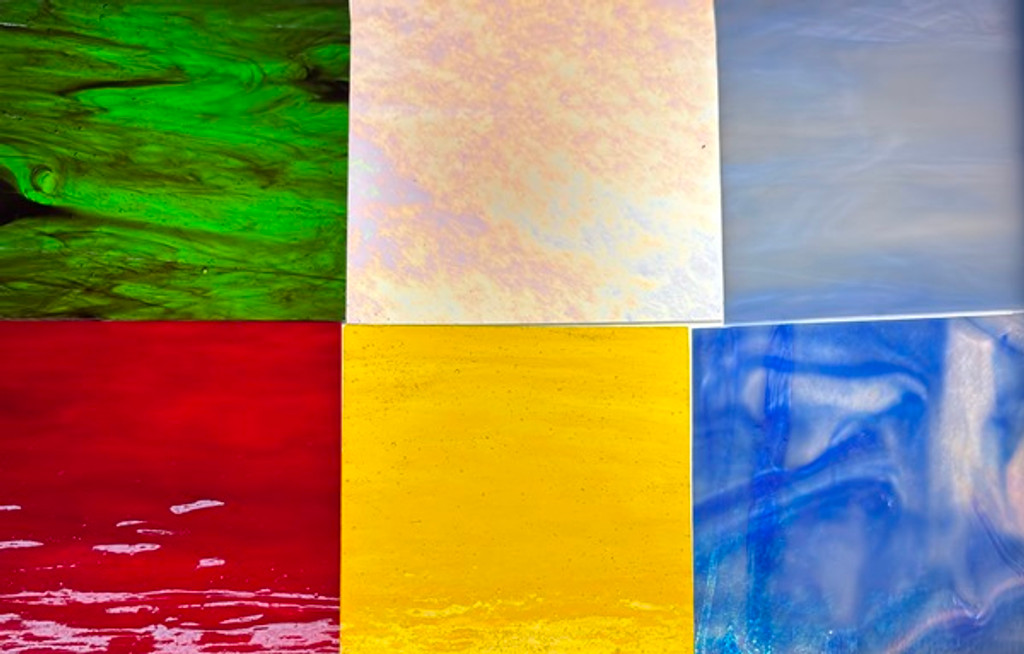 Assorted 6" x 6" Hobby Glass Pack (666430)