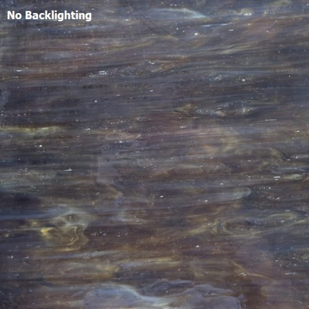 Dark Brown & White Opal (AGC-405-6) - 6" x 12" Sheet