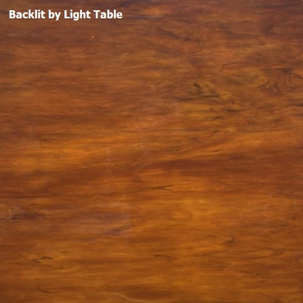 Dark Brown & White Opal (AGC-405-6) - 6" x 12" Sheet