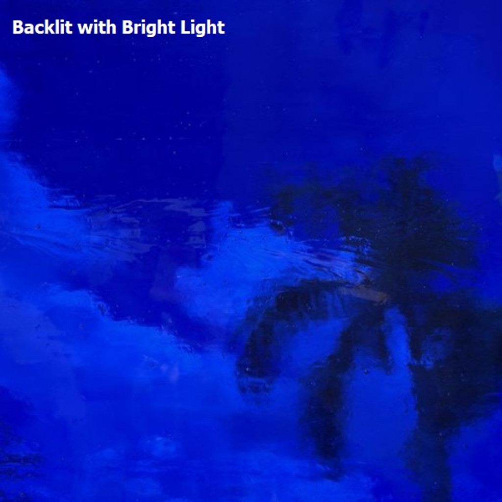 Medium Blue Transparent (AGC-416-6) - 6" x 12" Sheet