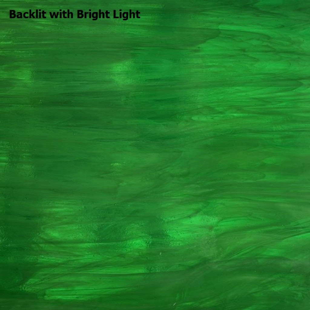 Dark Green & White Opal (AGC-547) - 12" x 12" Sheet