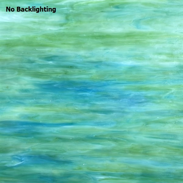 Sea Green & Aqua Blue Opal (AGC-191) - 12" x 12" Sheet