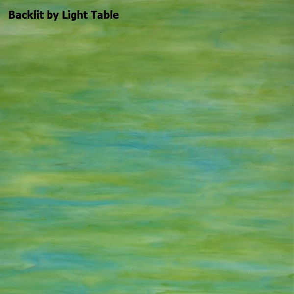 Sea Green & Aqua Blue Opal (AGC-191-6) - 6" x 12" Sheet