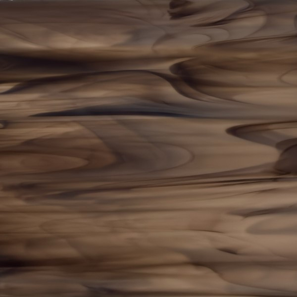 White & Dark Bronze Wispy Opal (OGT-818-56SF) | Stained Glass For Less