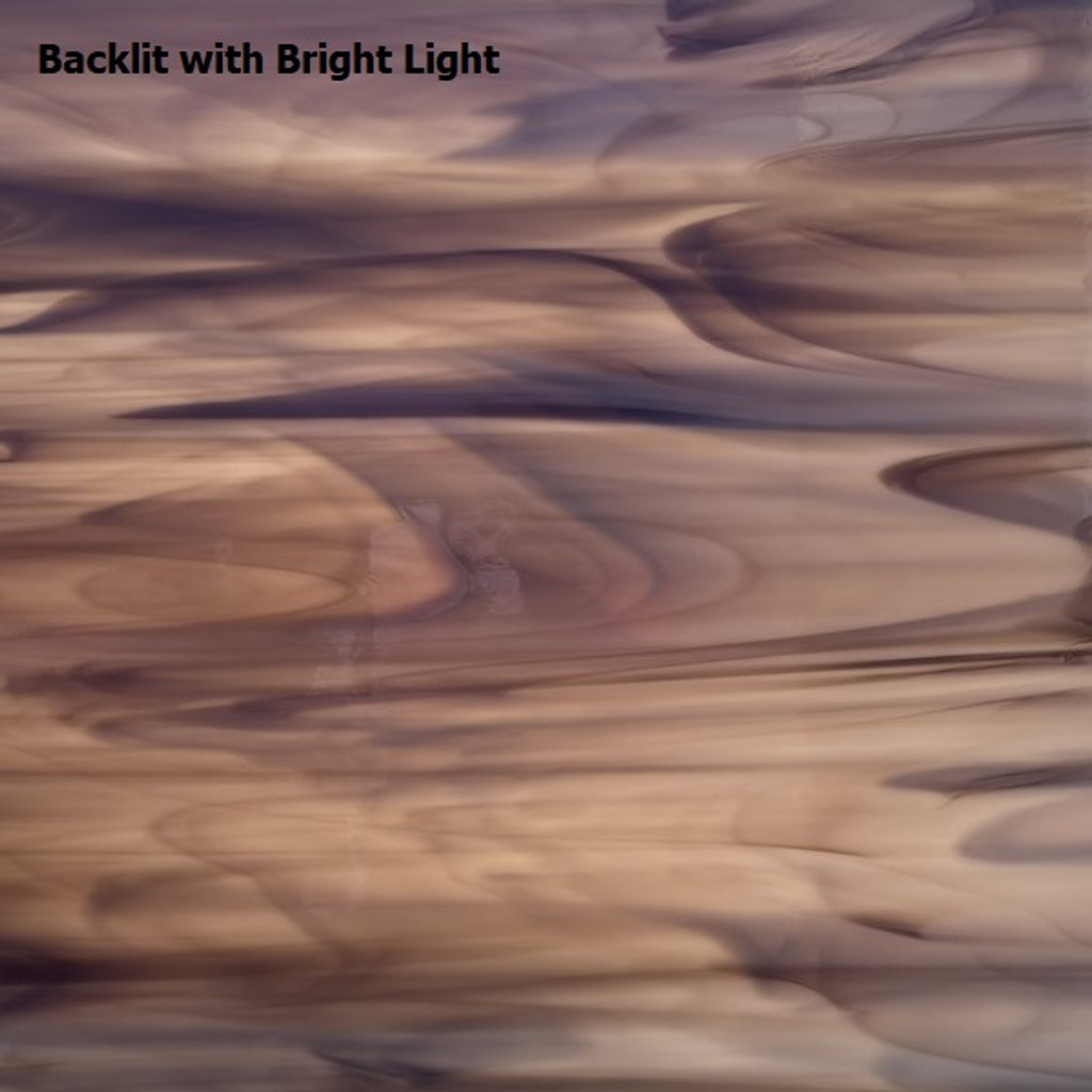 White & Dark Bronze Wispy Opal (OGT-818-56SF)