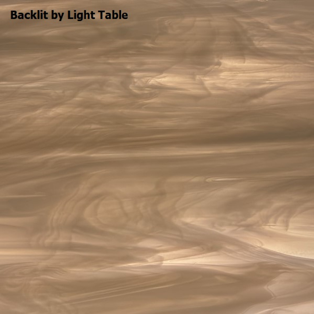 Champagne & White Wispy Fusible (OGT-891-81SF)