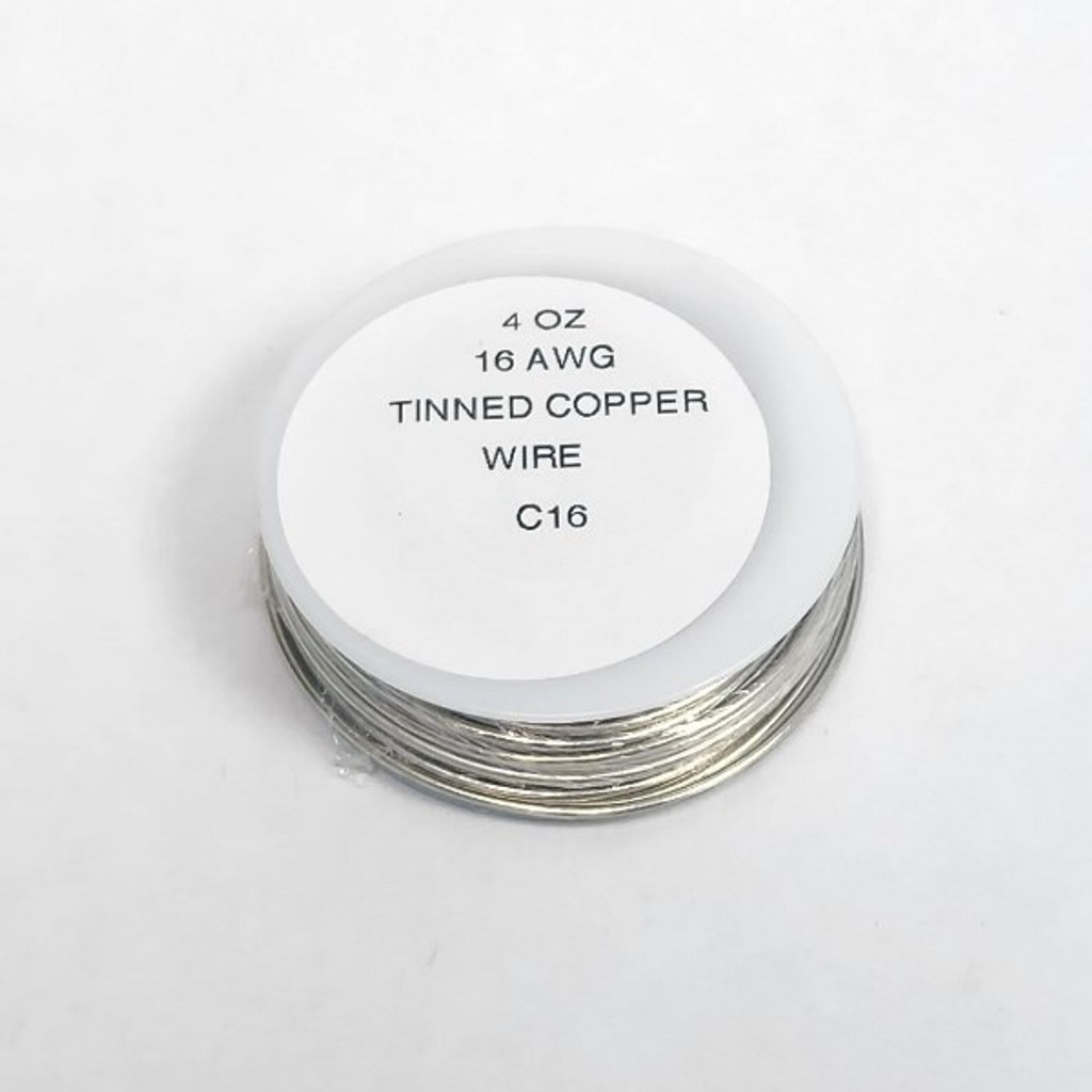 15650-Tinned Copper Wire 16 Gauge 4 oz.