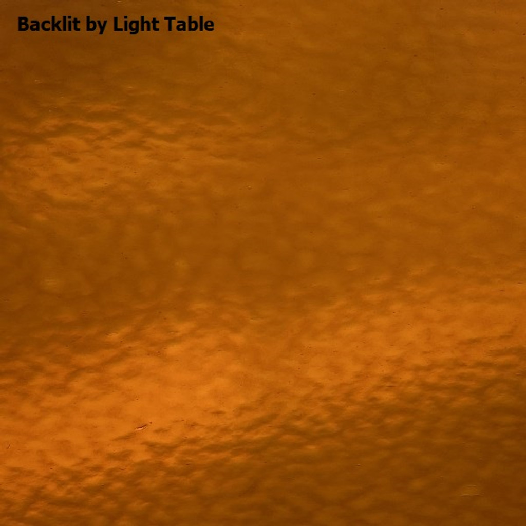 ★87MM★ Mmlg 19MG HFT AMBER BROWN Dark Amber Rough Rolled (111RR) | Stained Glass For Less