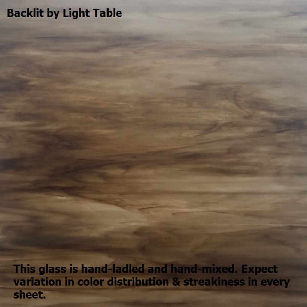 Gray, Brown & White Stained Glass