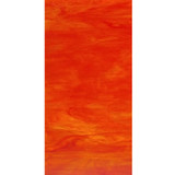 Burnt Red-Orange Translucent (AGC-210-6) - 6" x 12" Sheet