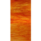 Orange & Clear Streaky Transparent (AGC-542-6) - 6" x 12" Sheet