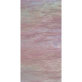 Iridized Pink, White & Clear Wispy (AGC-555-IR-6) - 6" x 12" Sheet