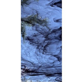 Black & Clear Streaky (AGC-563-6) - 6" x 12" Sheet