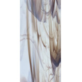 Chocolate Brown Steaked on White Opal (OGT-315-65SF-6) - 6" x 12" Sheet