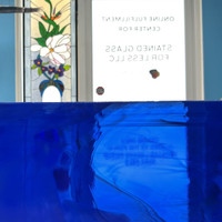 Dark Blue & White Wispy (OGT-339-6SF)