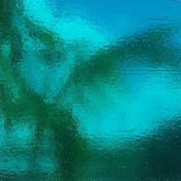 Aqua Green Transparent (96-18) - 12" x 12" Sheet