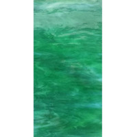 Leaf Green & White Opal (AGC-132-6) - 6" x 12" Sheet