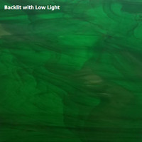 Dark Green & White Wispy 96