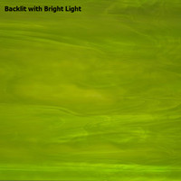 Lime Green Stained Glass